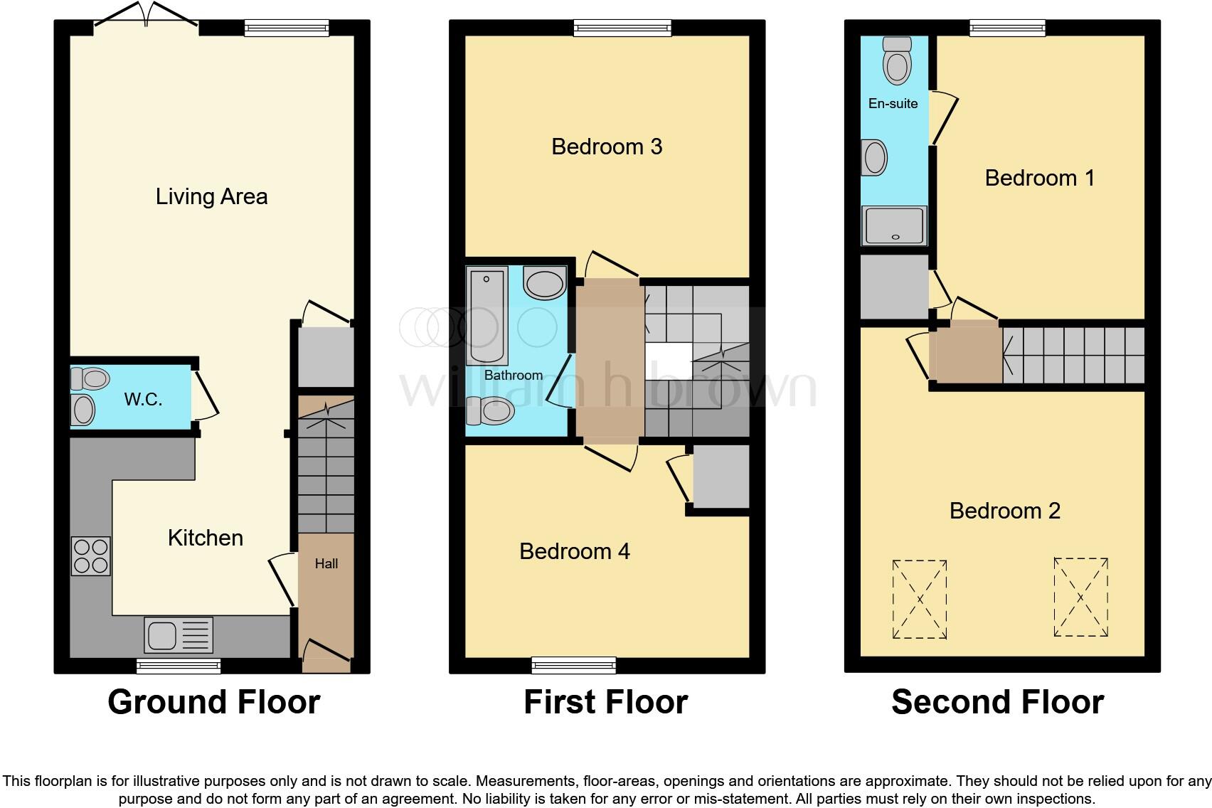 Oakland Place, Hemsworth, Pontefract floorplan