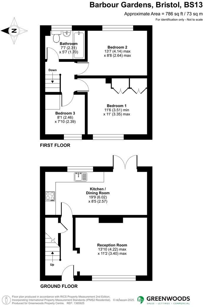 Barbour Gardens, Hartcliffe floorplan