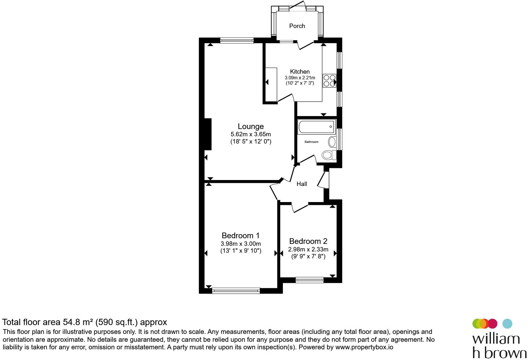 South Hall Drive, Rainham floorplan
