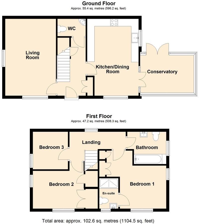 Musselburgh Way, Lincolnshire, Bourne, PE10 floorplan