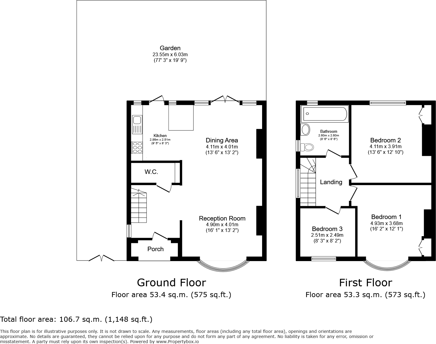 Wricklemarsh Road, London, SE3 floorplan