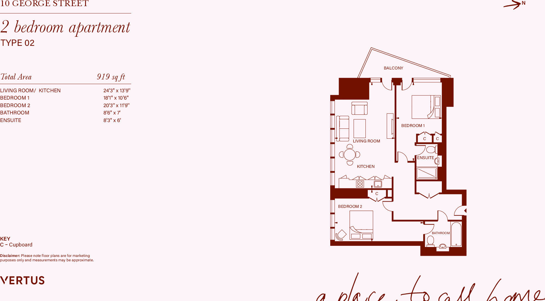 10, George Street, London, E14 floorplan