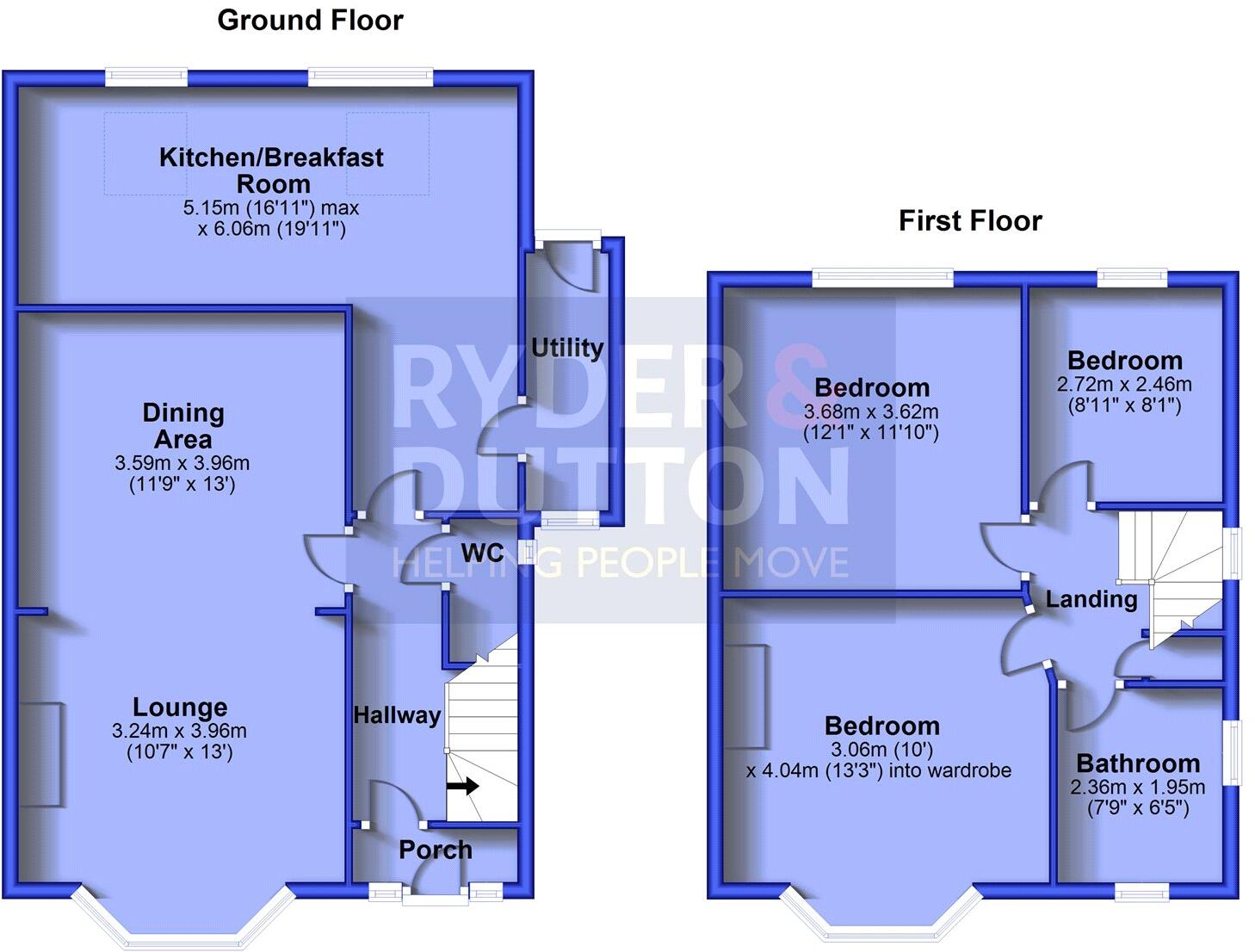 Ladhill Lane, Greenfield, Saddleworth, OL3 floorplan