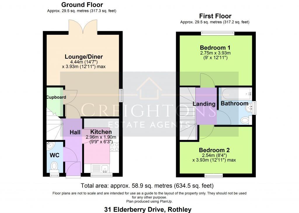 Elderberry Drive, Rothley floorplan