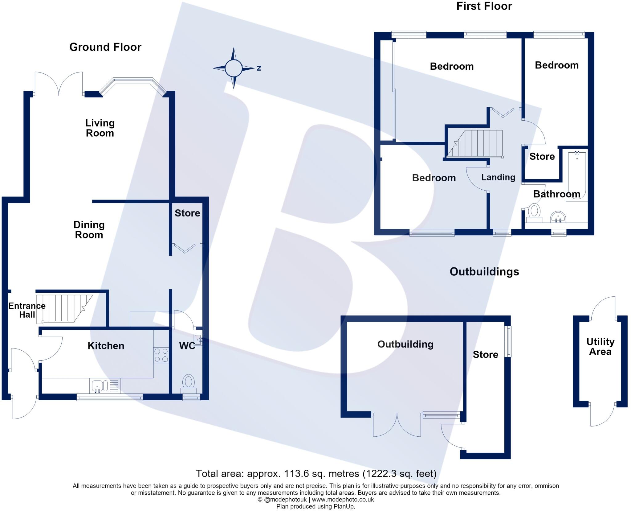 Pines Road, Chelmsford, Essex, CM1 floorplan