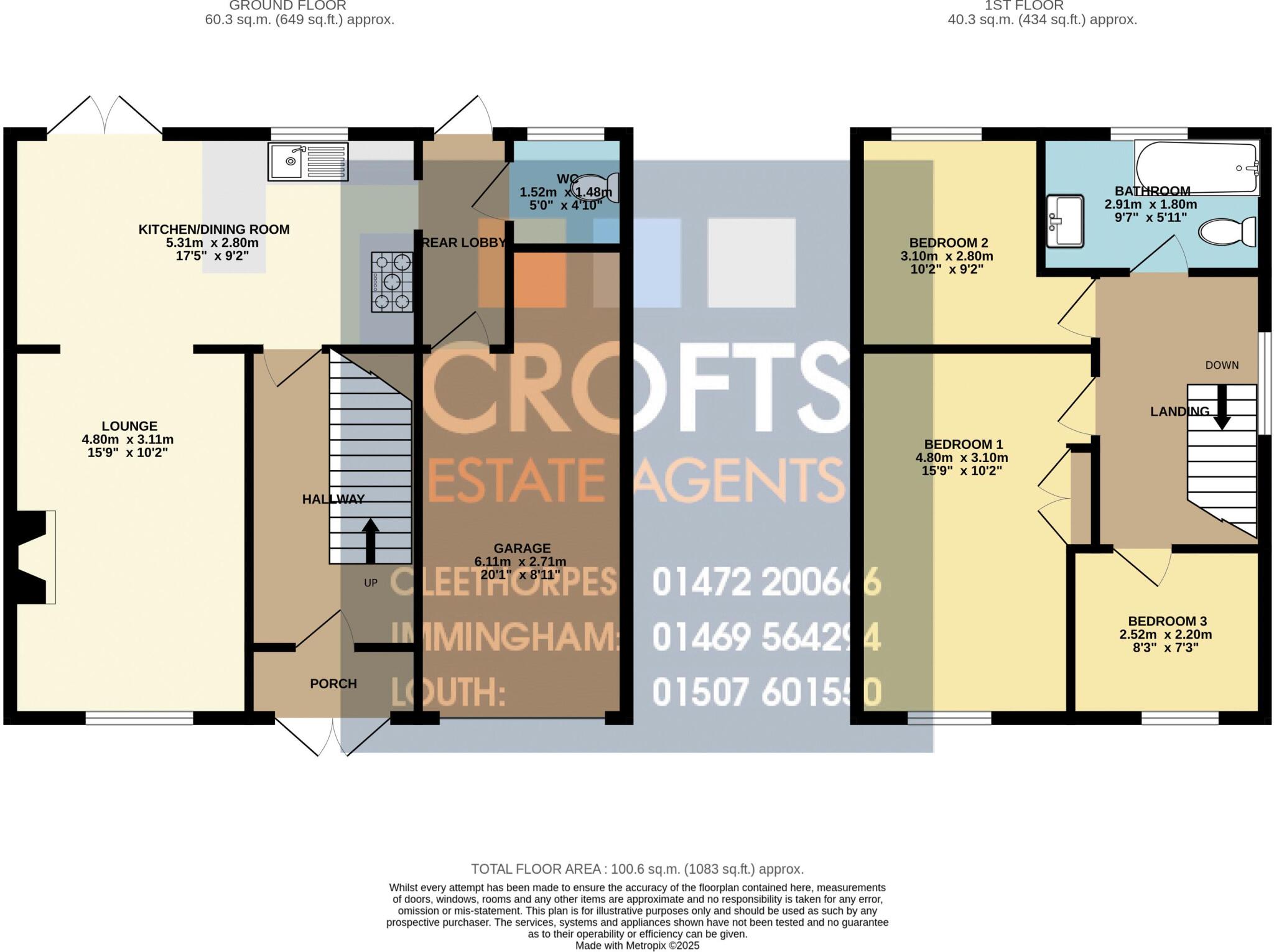 Amanda Drive, Louth floorplan