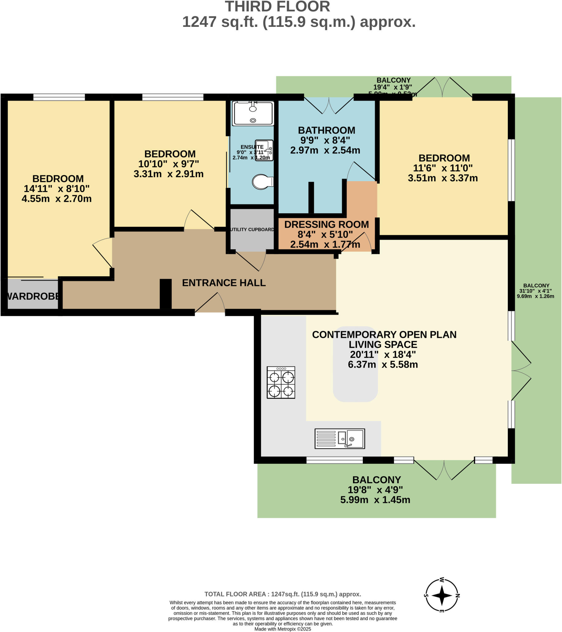 Palatine Road, West Didsbury, M20 floorplan