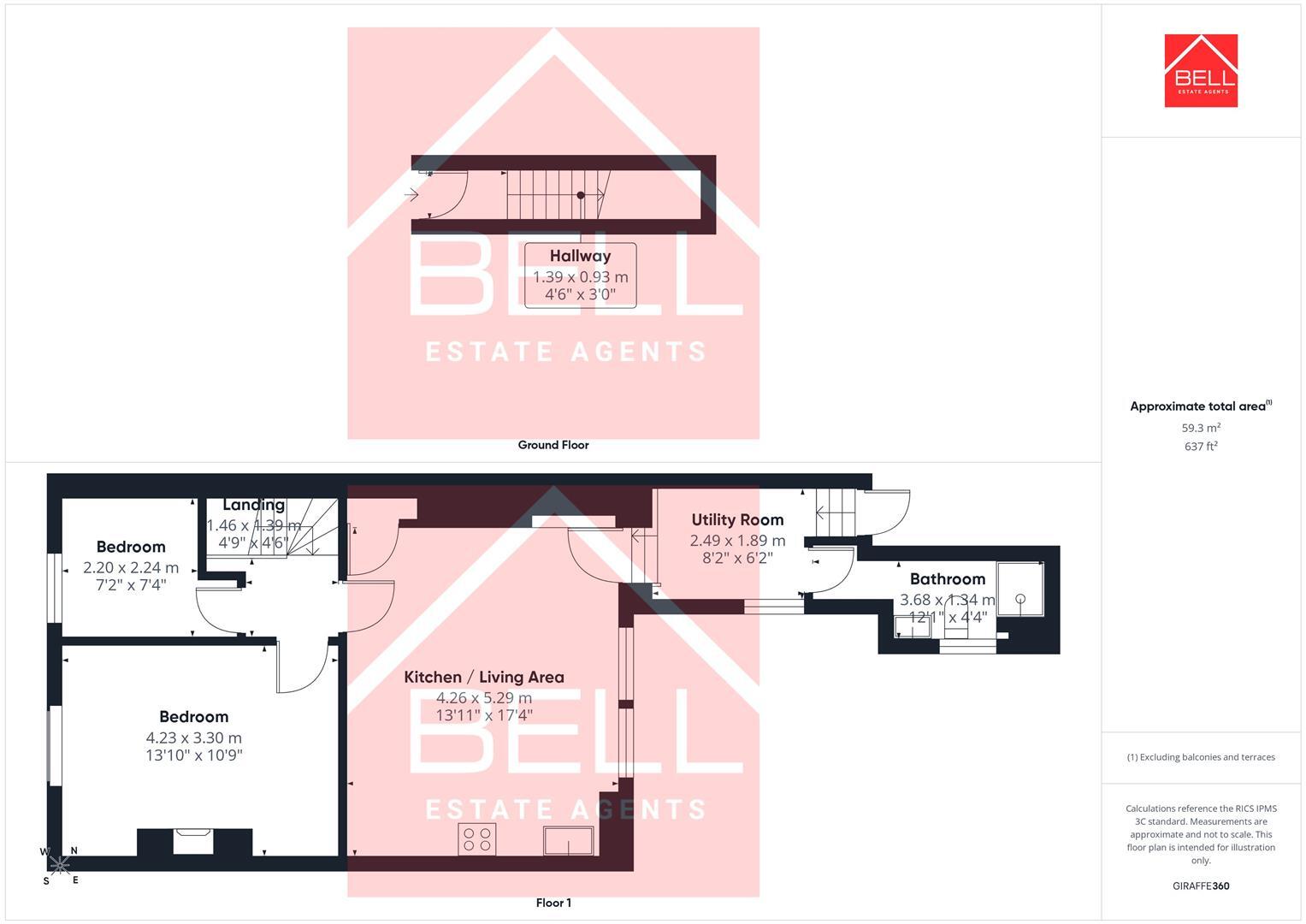 Wesley Street, Gateshead floorplan