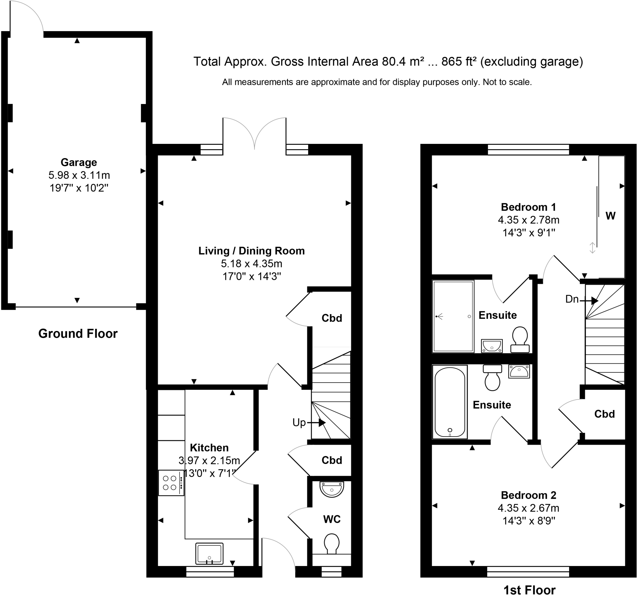 Thatcher Grove, Cranleigh Village floorplan