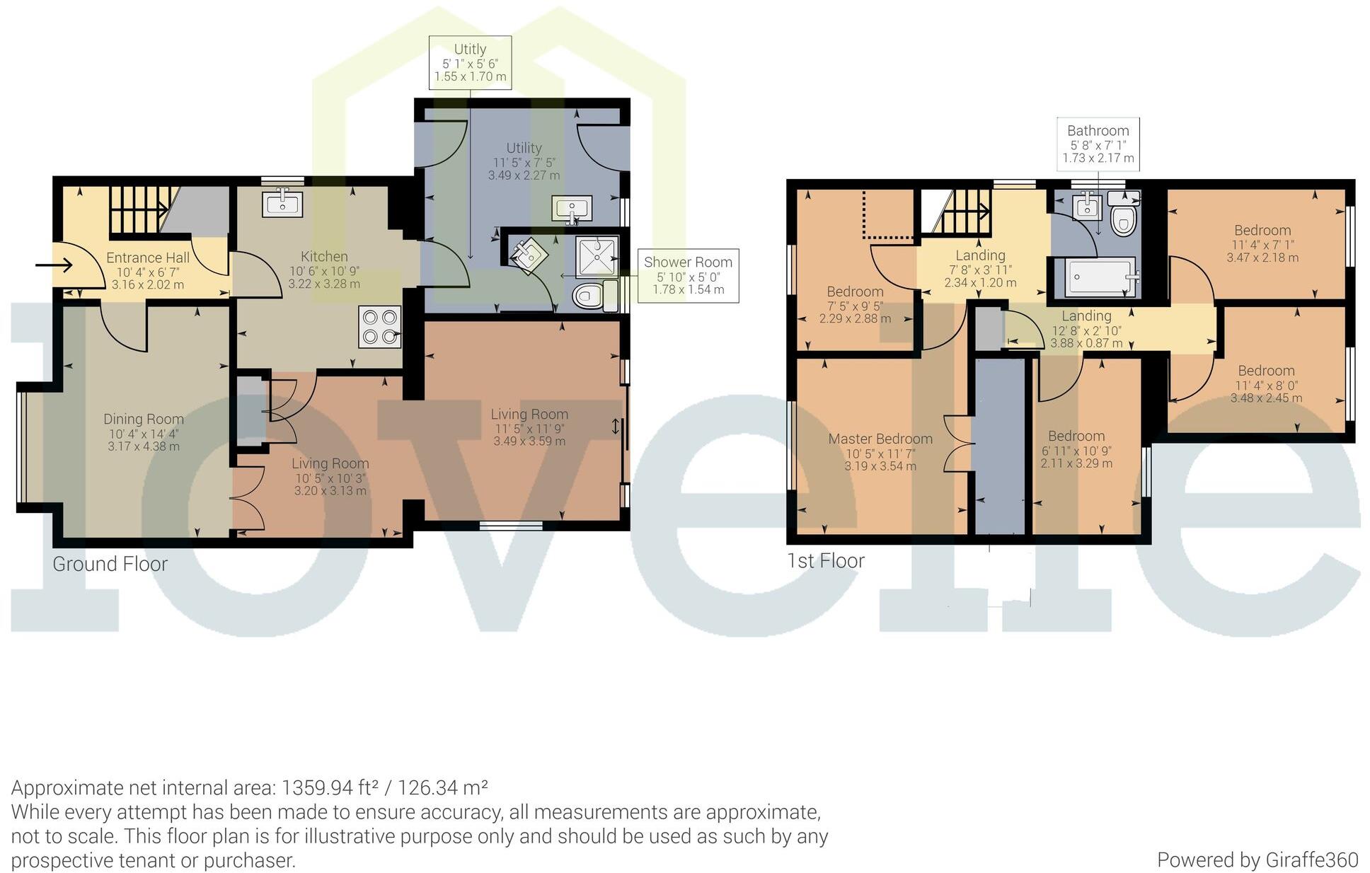 De Wint Avenue, Lincoln, LN6 floorplan