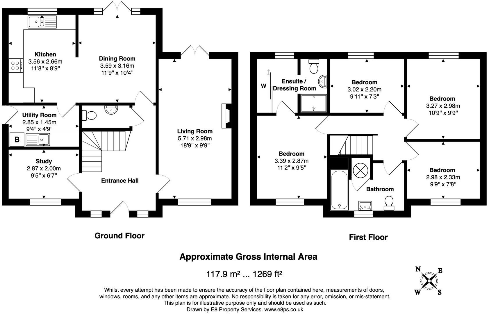 Grendon Underwood floorplan