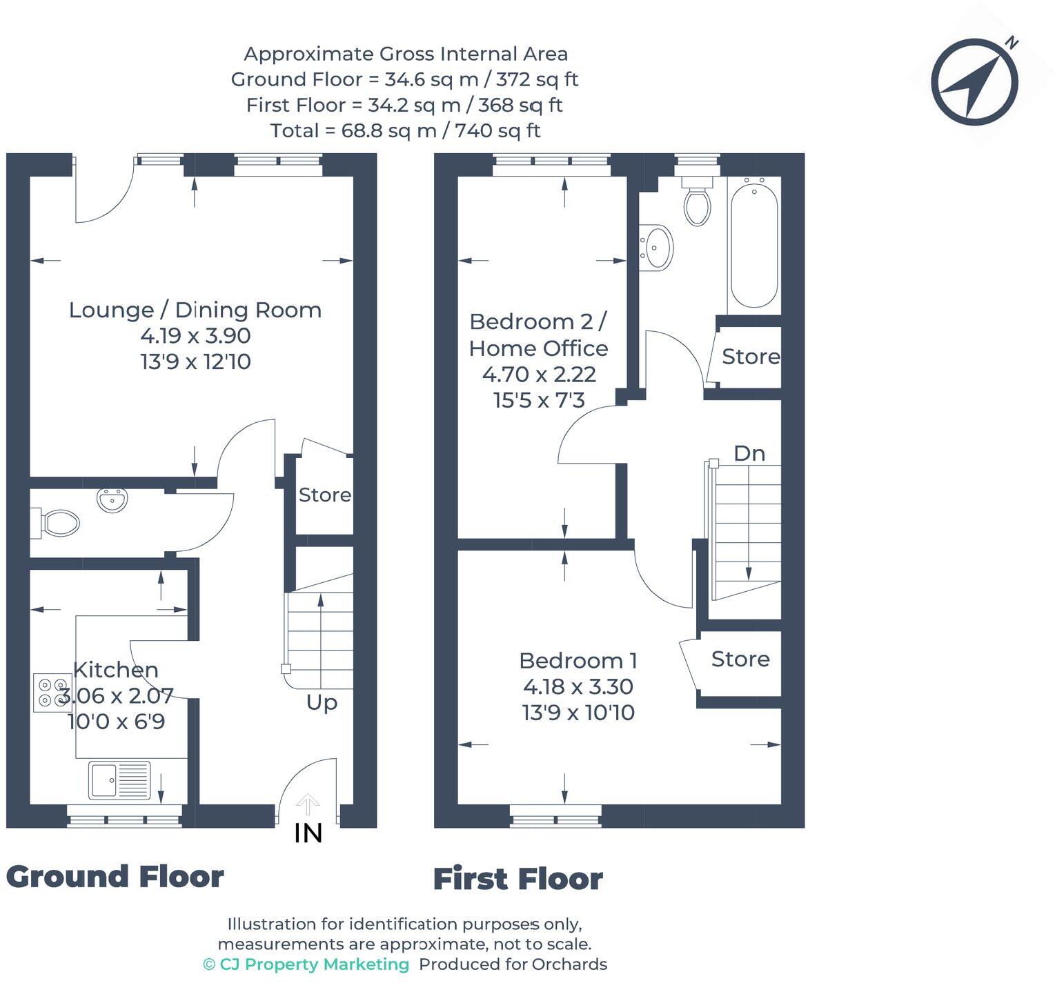 Hazel Grove, Silsoe, MK45 floorplan
