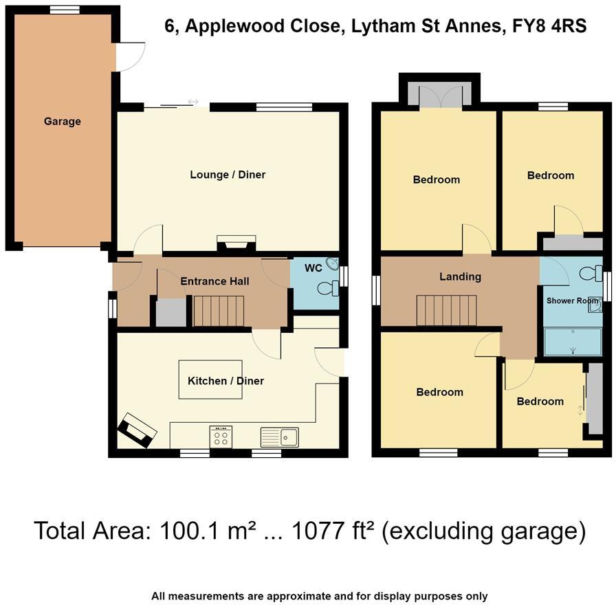 Applewood Close, Lytham floorplan
