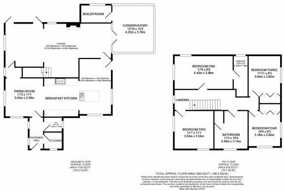 Edge of Tarporley with 5 acres floorplan