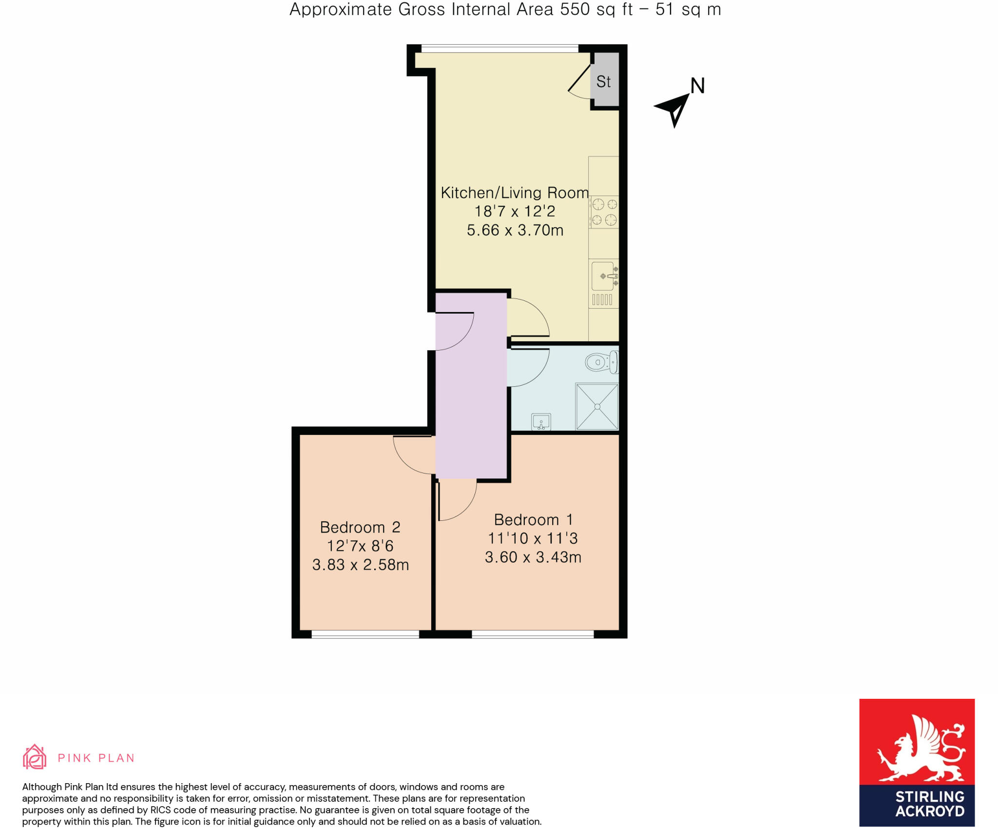 White Church Passage, Aldgate, London, E1 floorplan