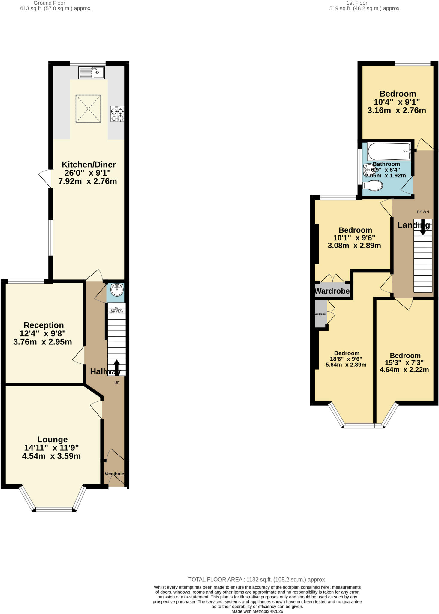 Thornleigh Road, Horfield, Bristol, BS7 floorplan