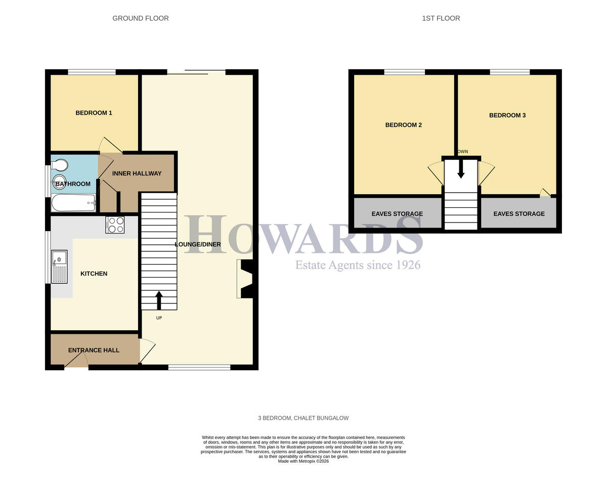 Roberts Close, Hempnall floorplan