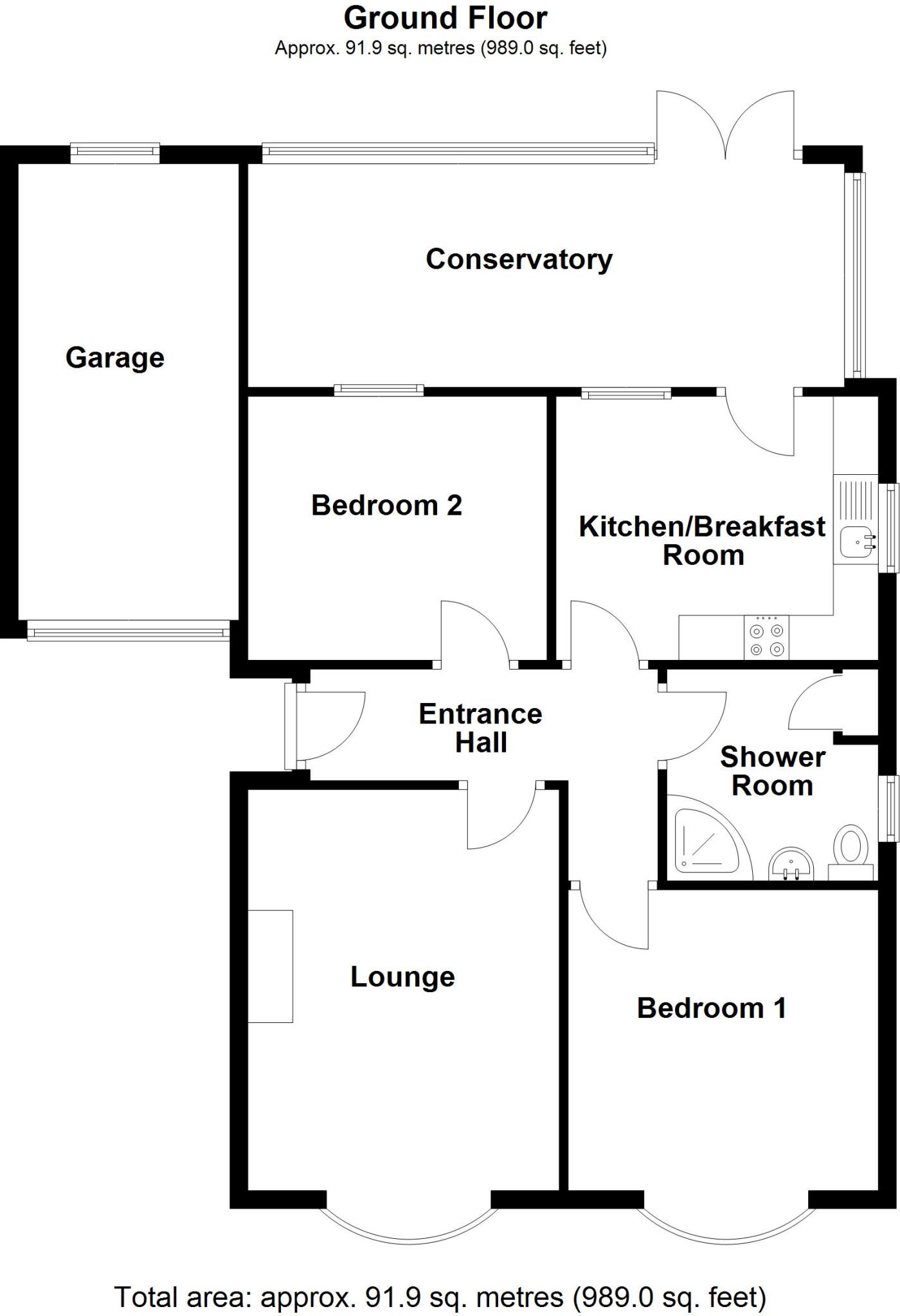 Oak Crescent, Bourne, Lincolnshire, PE10 floorplan