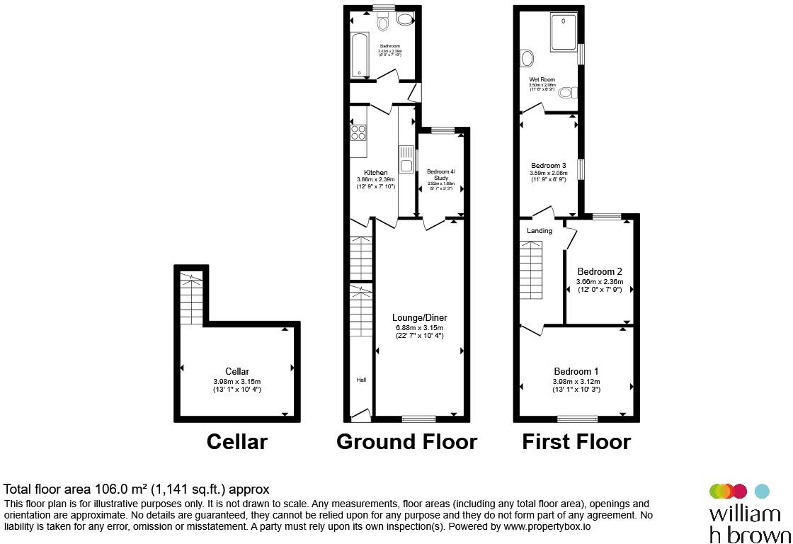 Grove Road, Northampton floorplan