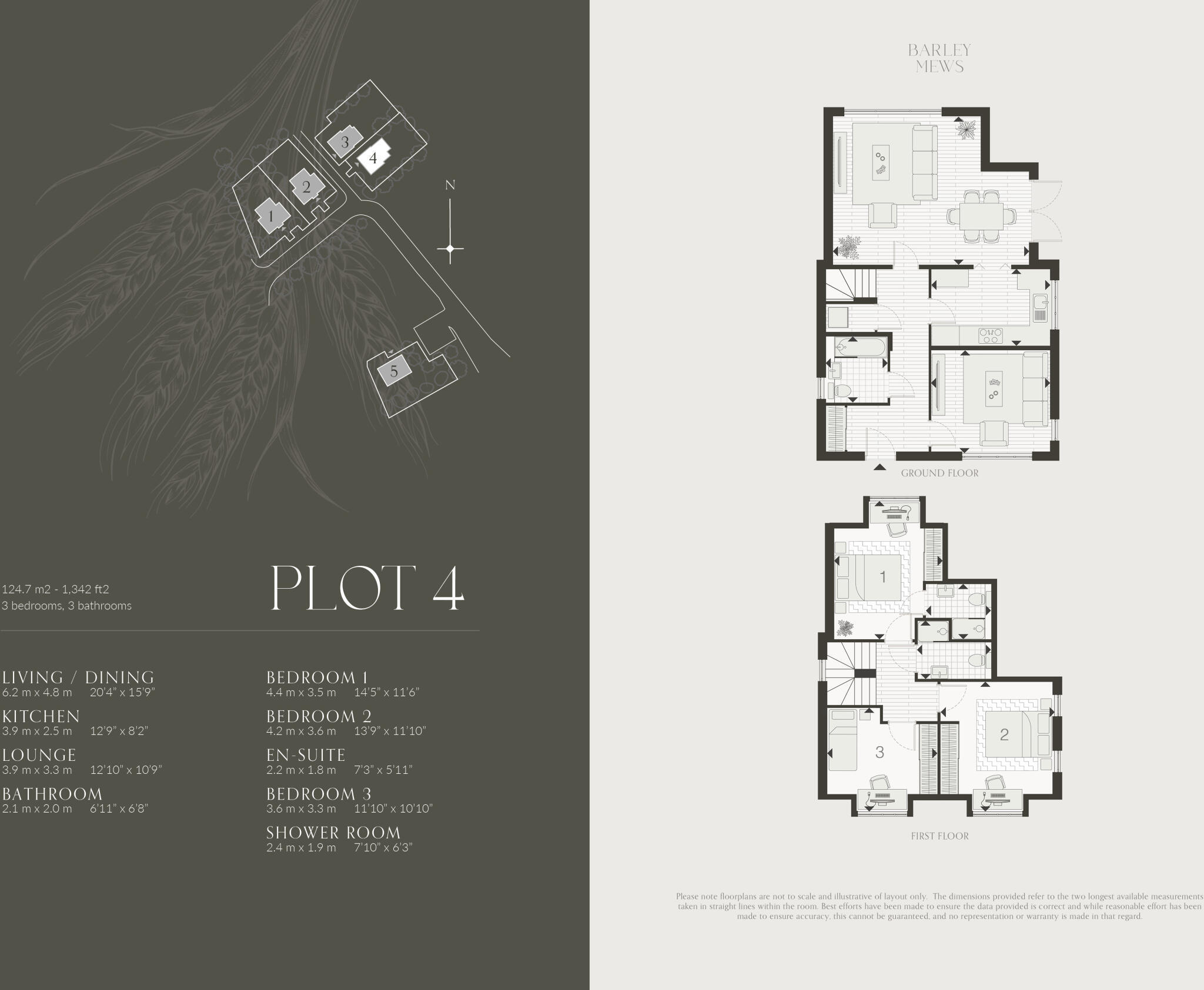 Plot 4 Barley Mews Barley Mow Lane, St. Albans, AL4 floorplan