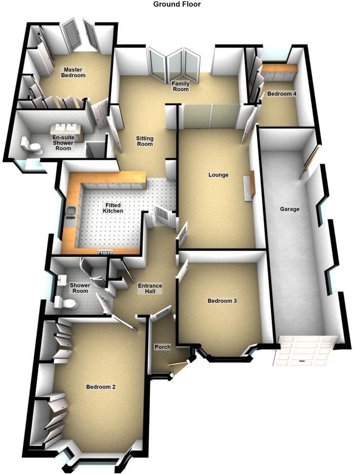Short Lane, Barton under Needwood, Burton-on-Trent, DE13 floorplan