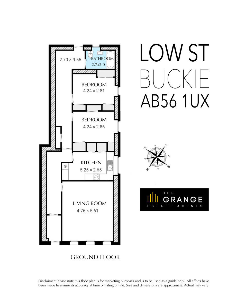 Low Street, Buckie, AB56 floorplan