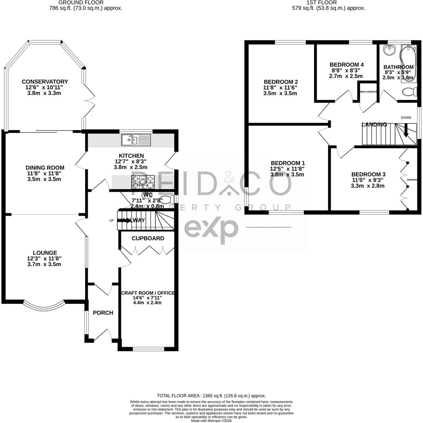 Conway Drive,Fulwood,Preston,PR2 3EP floorplan
