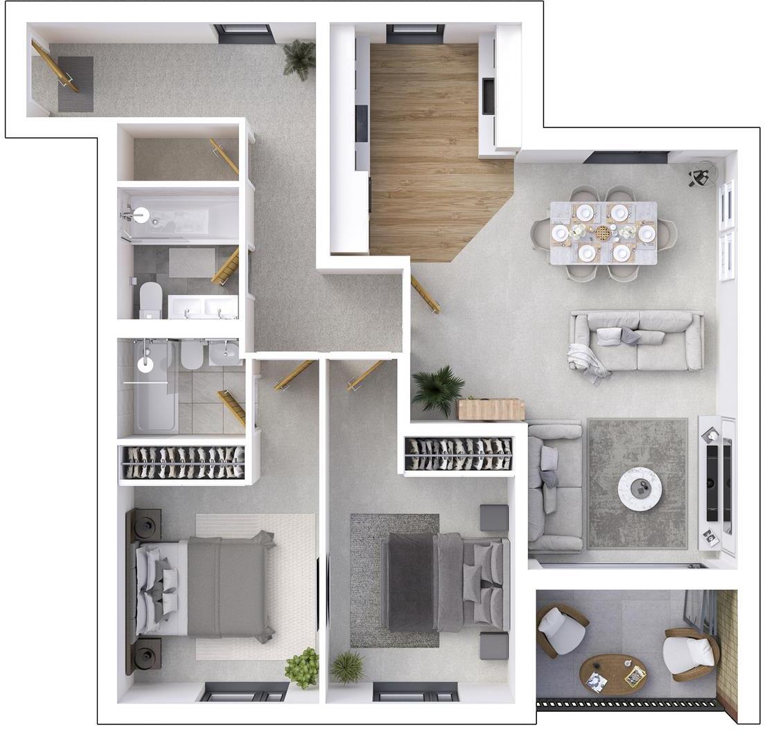Abby Court, Whitley Bay floorplan