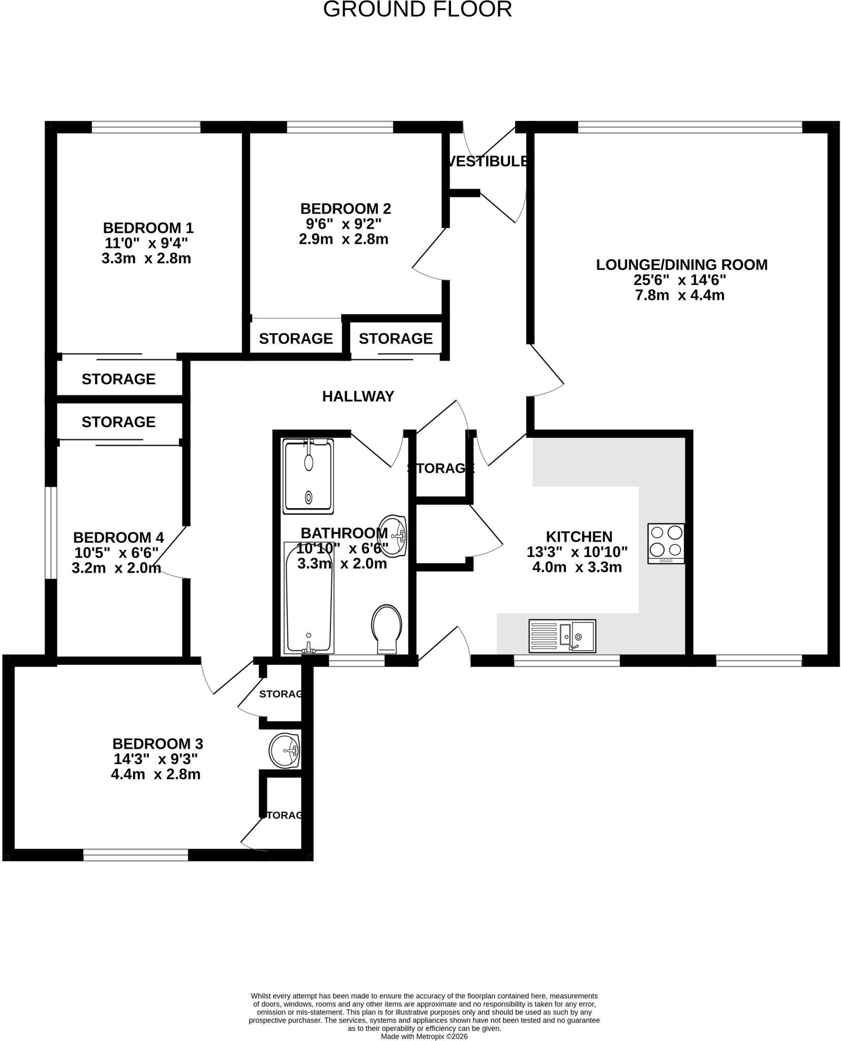 Firthview Avenue, Inverness, IV3 floorplan
