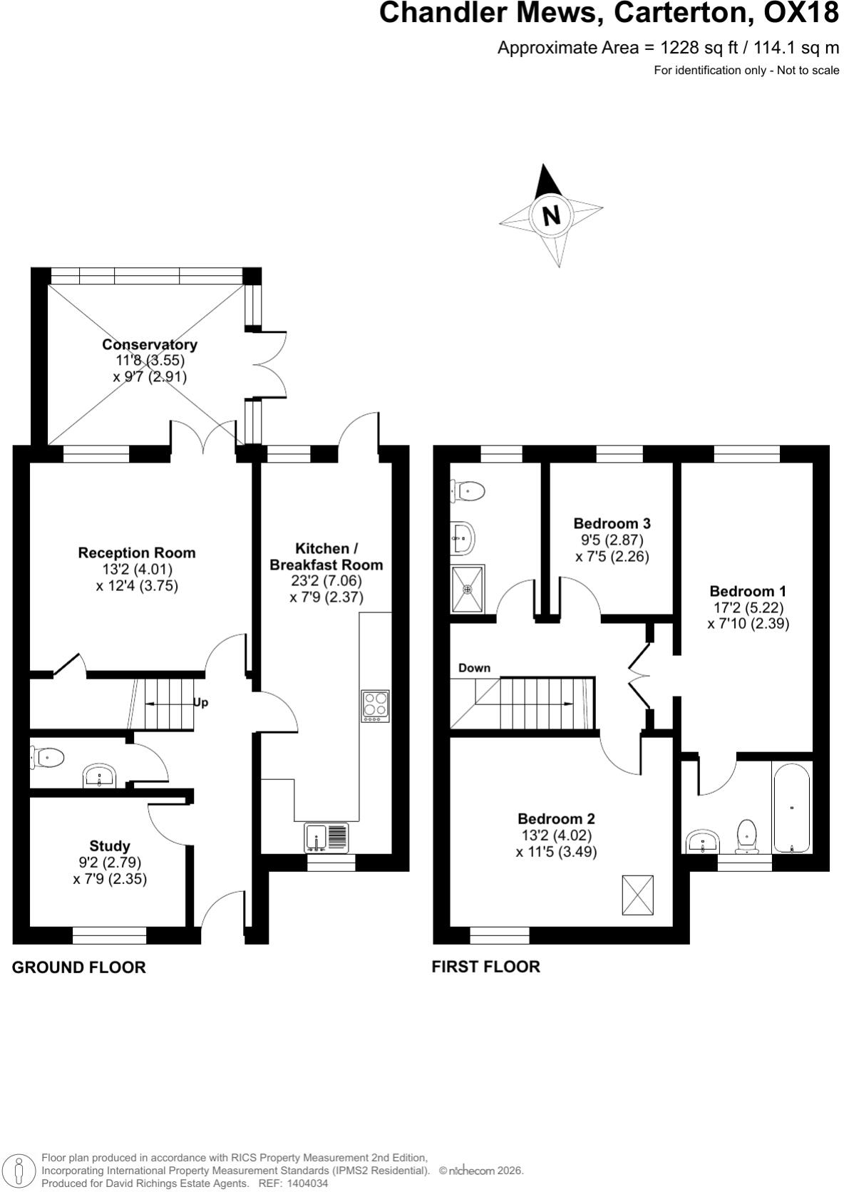 5 Chandler Mews floorplan
