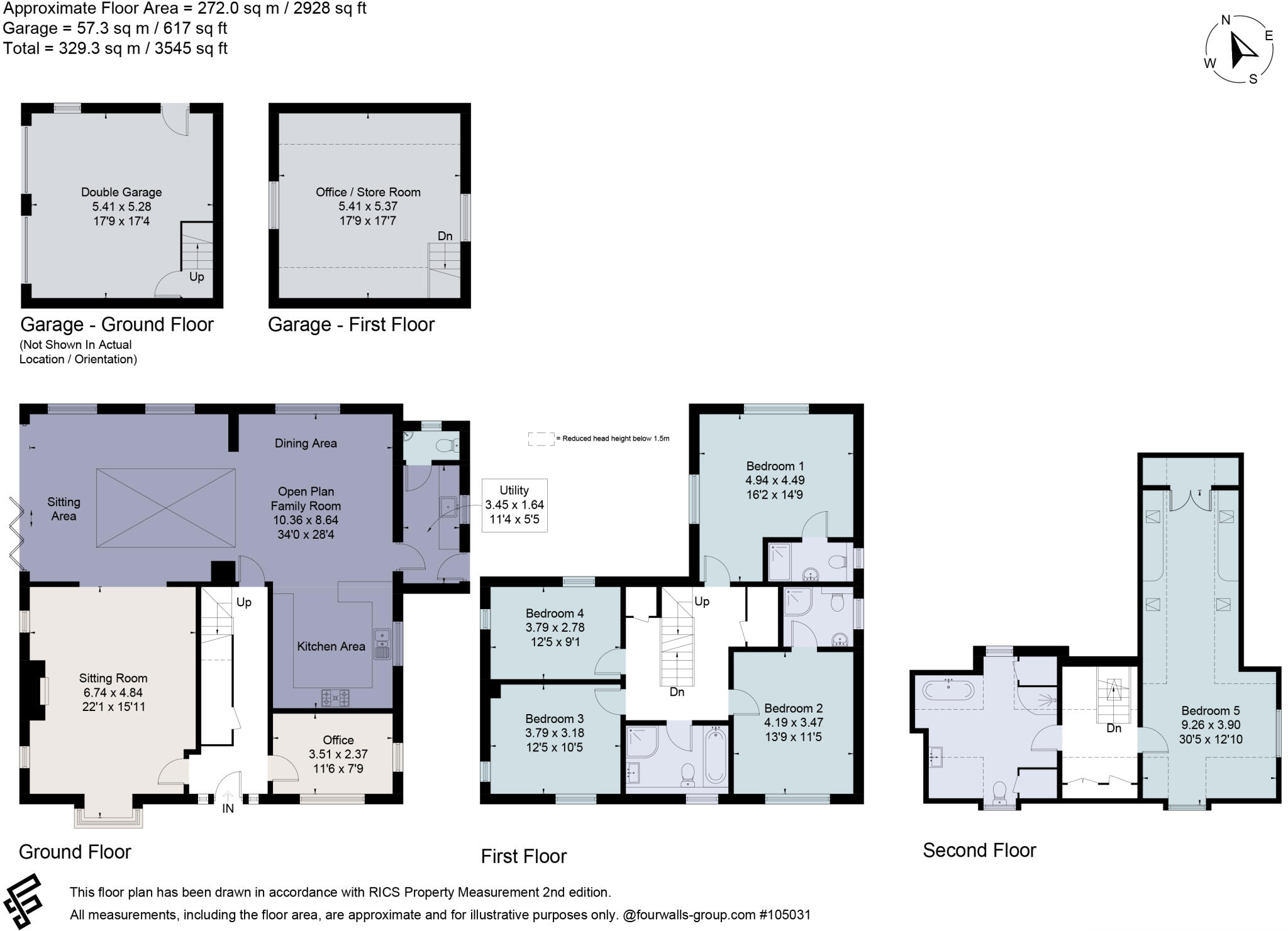 Mount Pleasant Hill, Whissendine, Oakham, Rutland, LE15 floorplan