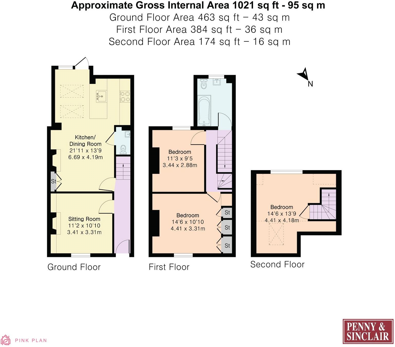Canal Street, Jericho, OX2 floorplan