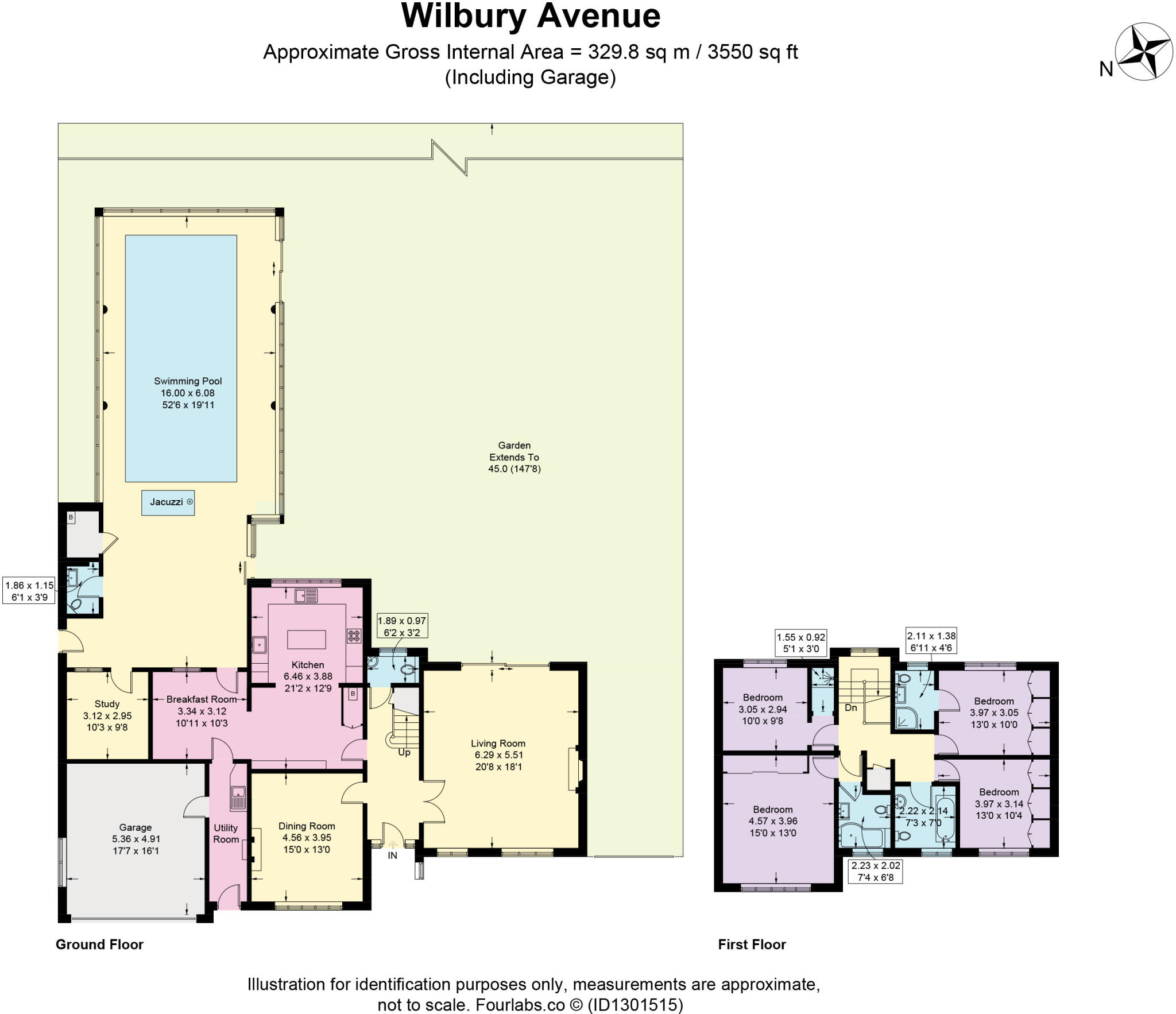 Wilbury Avenue, Cheam, Sutton, SM2 floorplan