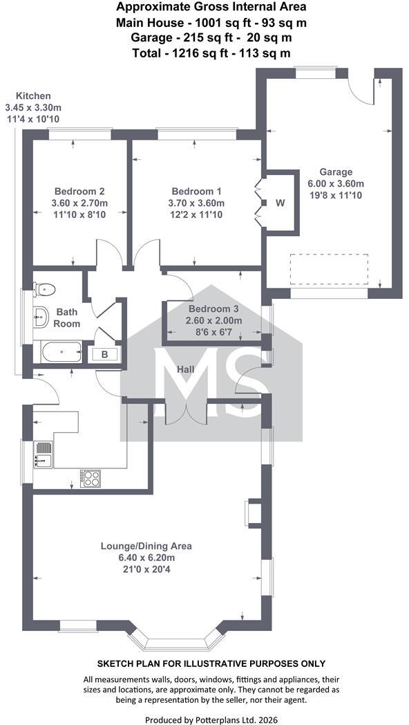 The Crescent, Thornton-Le-Dale, Pickering floorplan