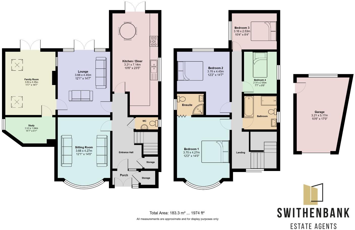 Crowton Avenue, Sale, M33 floorplan