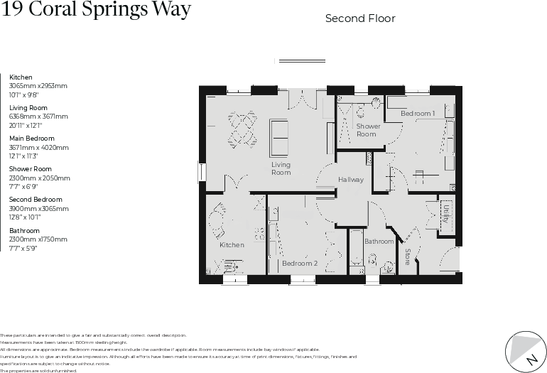 No. 19 Coral Springs Way, Richmond Villages Witney, Coral Springs Way, Oxfordshire, OX28 5DG floorplan