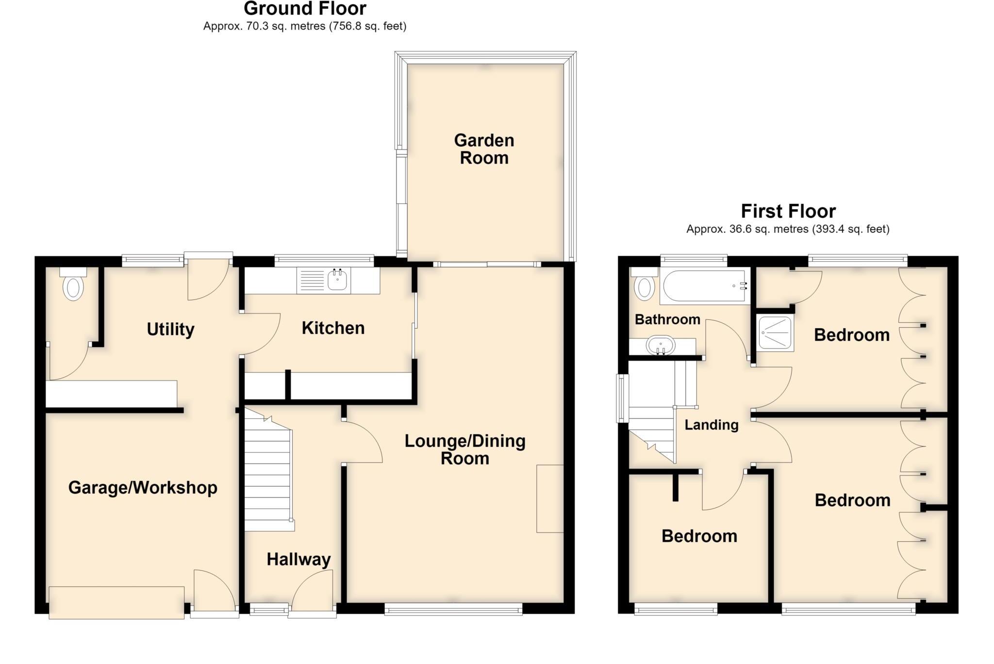 10, Yeo Drive, Appledore floorplan