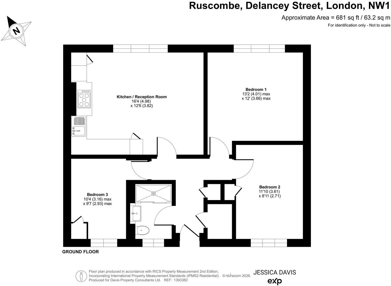 Delancey Street, NW1 7NW floorplan
