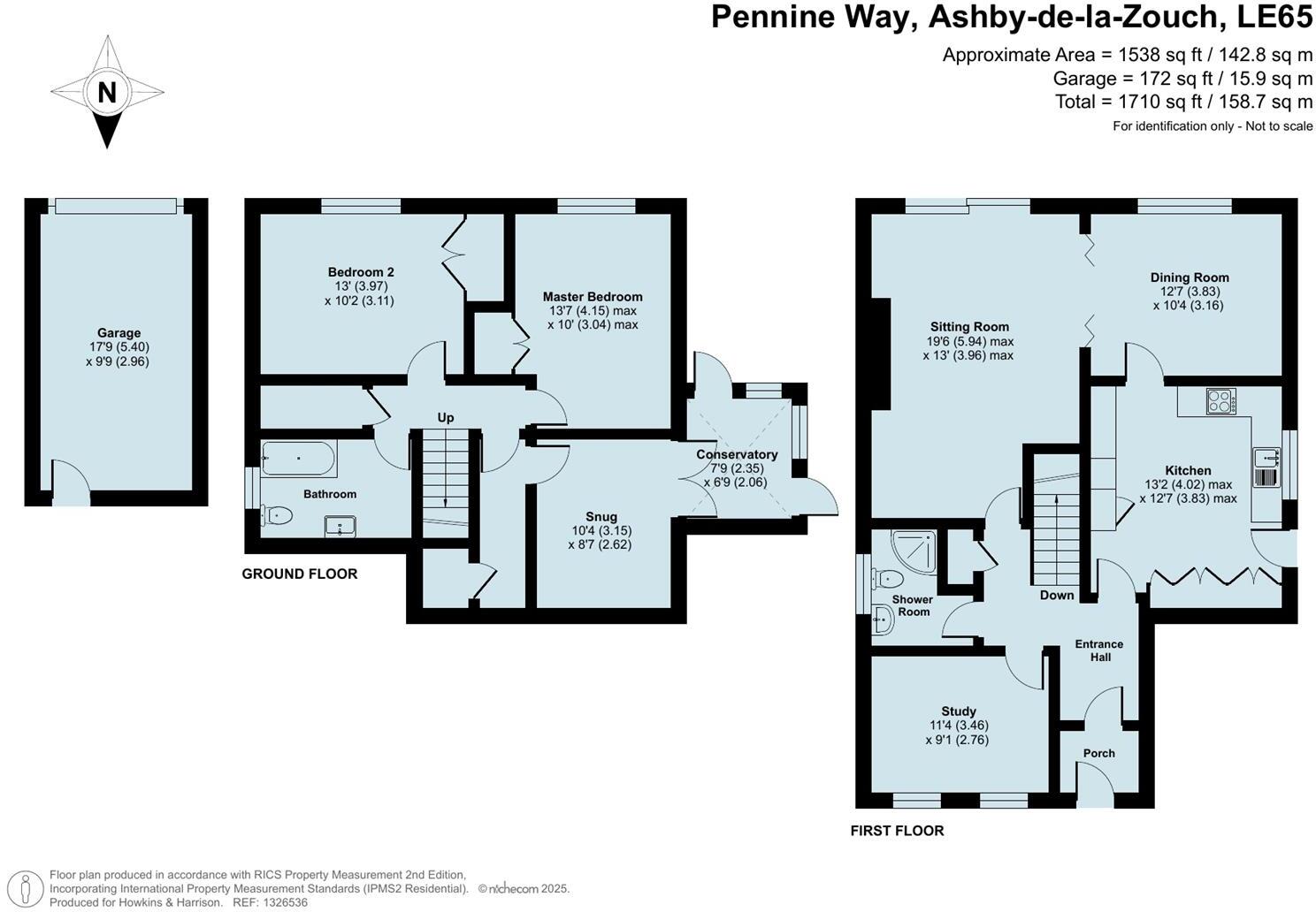 Pennine Way, Ashby-De-La-Zouch, LE65 floorplan