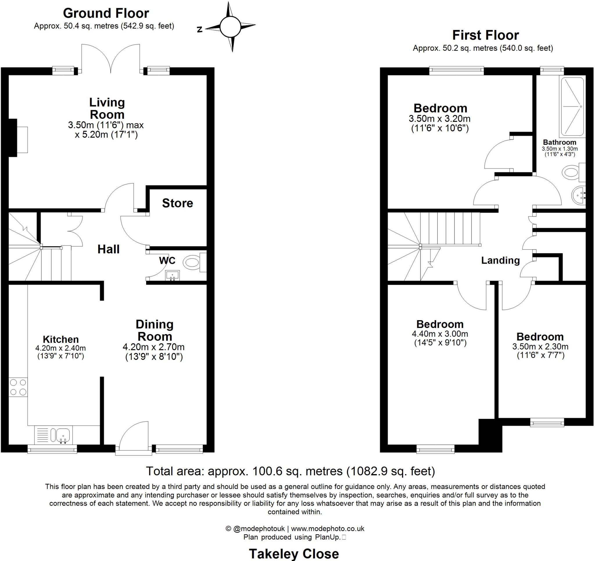 Takeley Close, Waltham Abbey floorplan