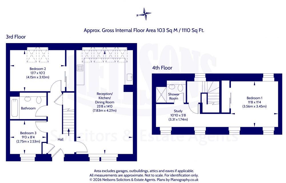 32/41 Dryden Street, Edinburgh, EH7 4GQ floorplan