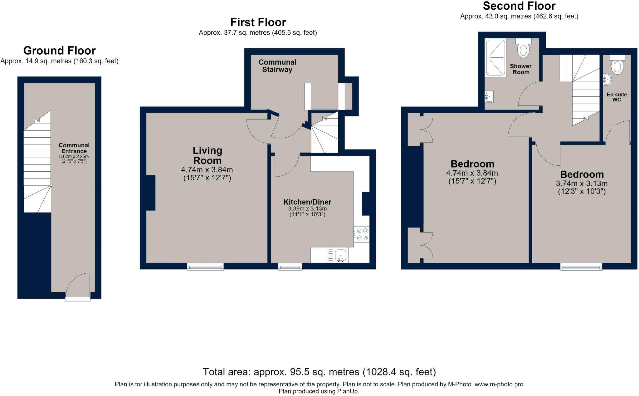Market Place, Oundle, Peterborough, PE8 floorplan