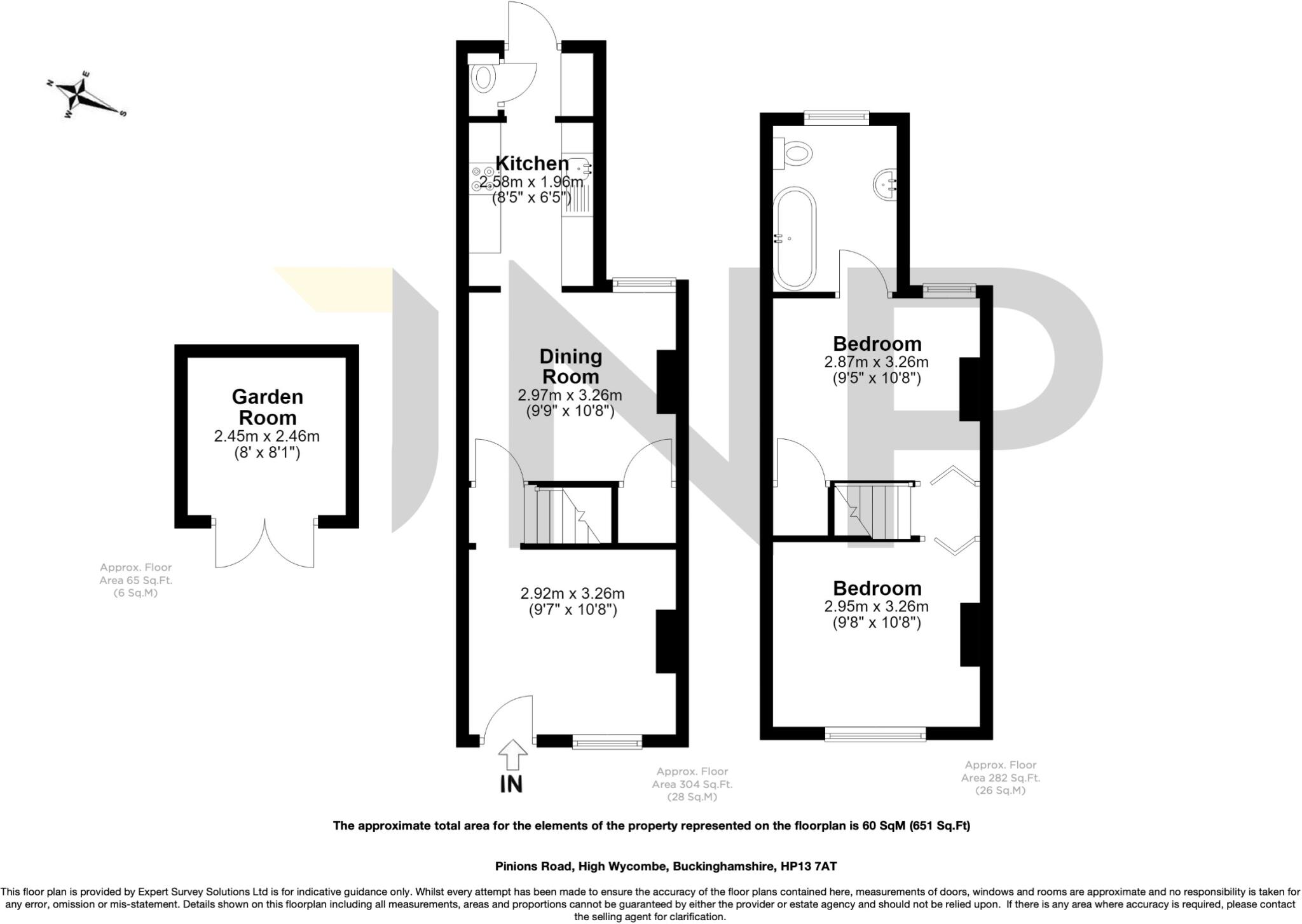 Pinions Road, High Wycombe, Buckinghamshire, HP13 floorplan
