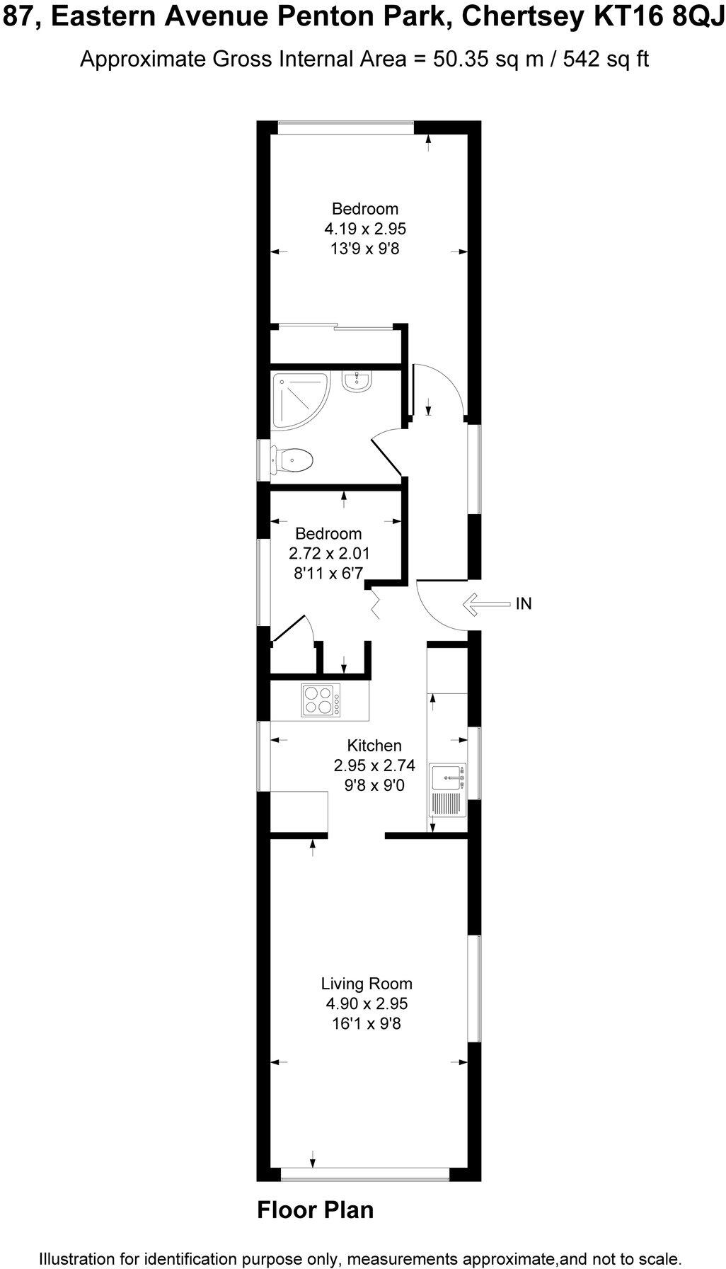 Penton Park, Chertsey, KT16 floorplan