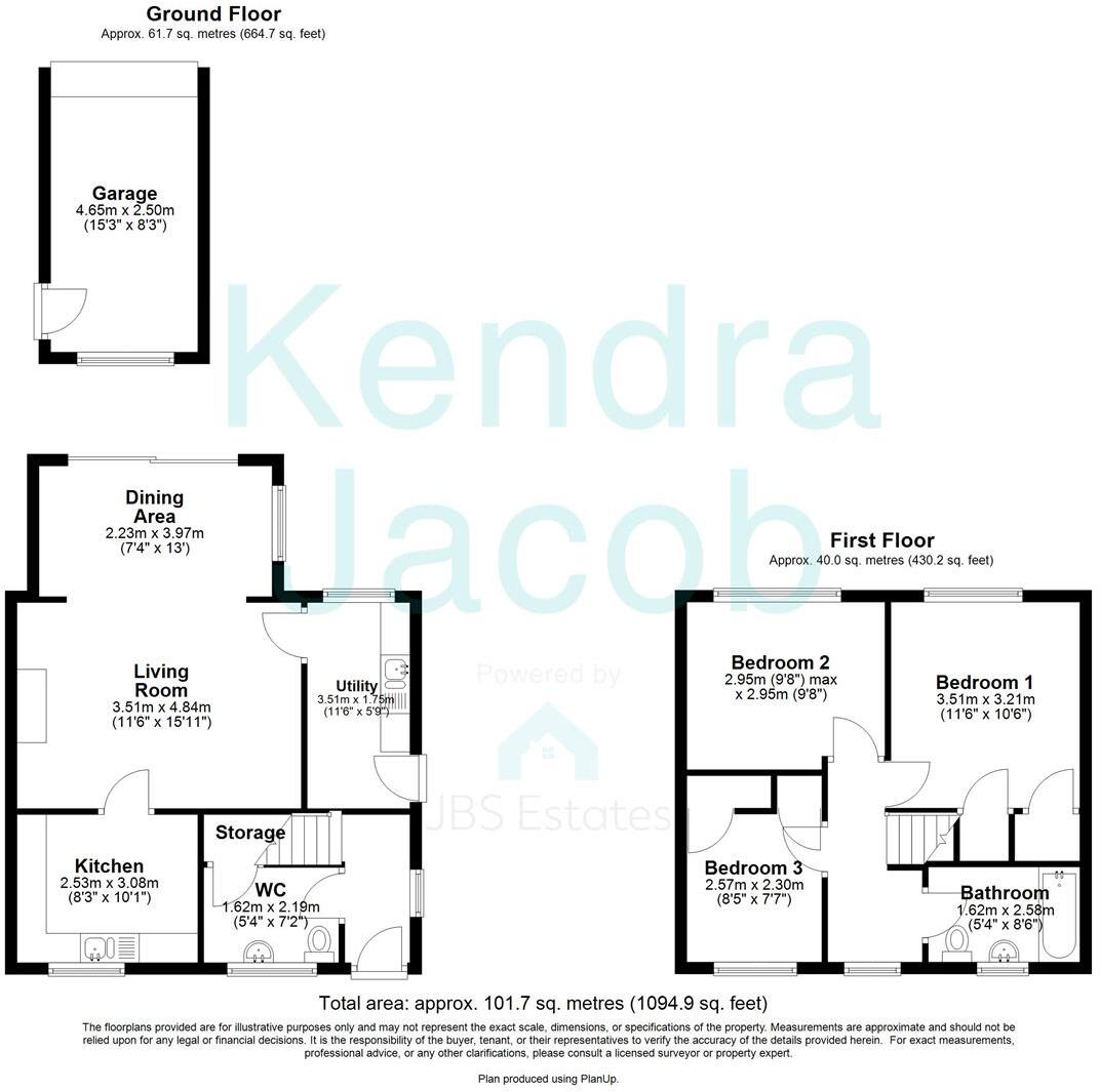 Dryden Dale, Worksop floorplan