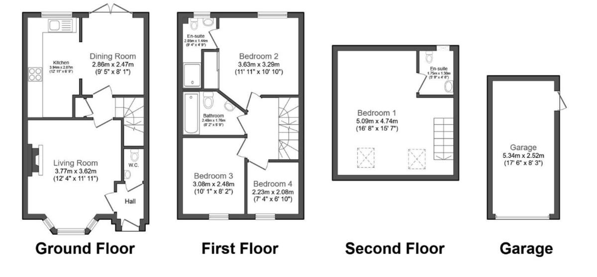 Woodgate Road, Northampton floorplan