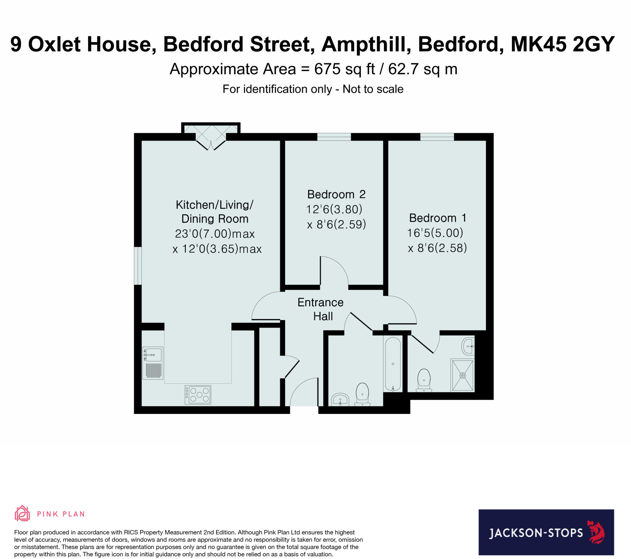 Bedford Street, Ampthill, Bedford, Bedfordshire, MK45 floorplan