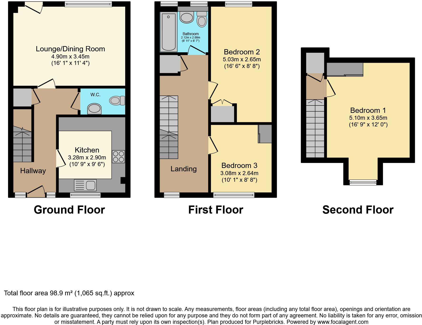 Kitchers Close, Southampton, SO45 floorplan