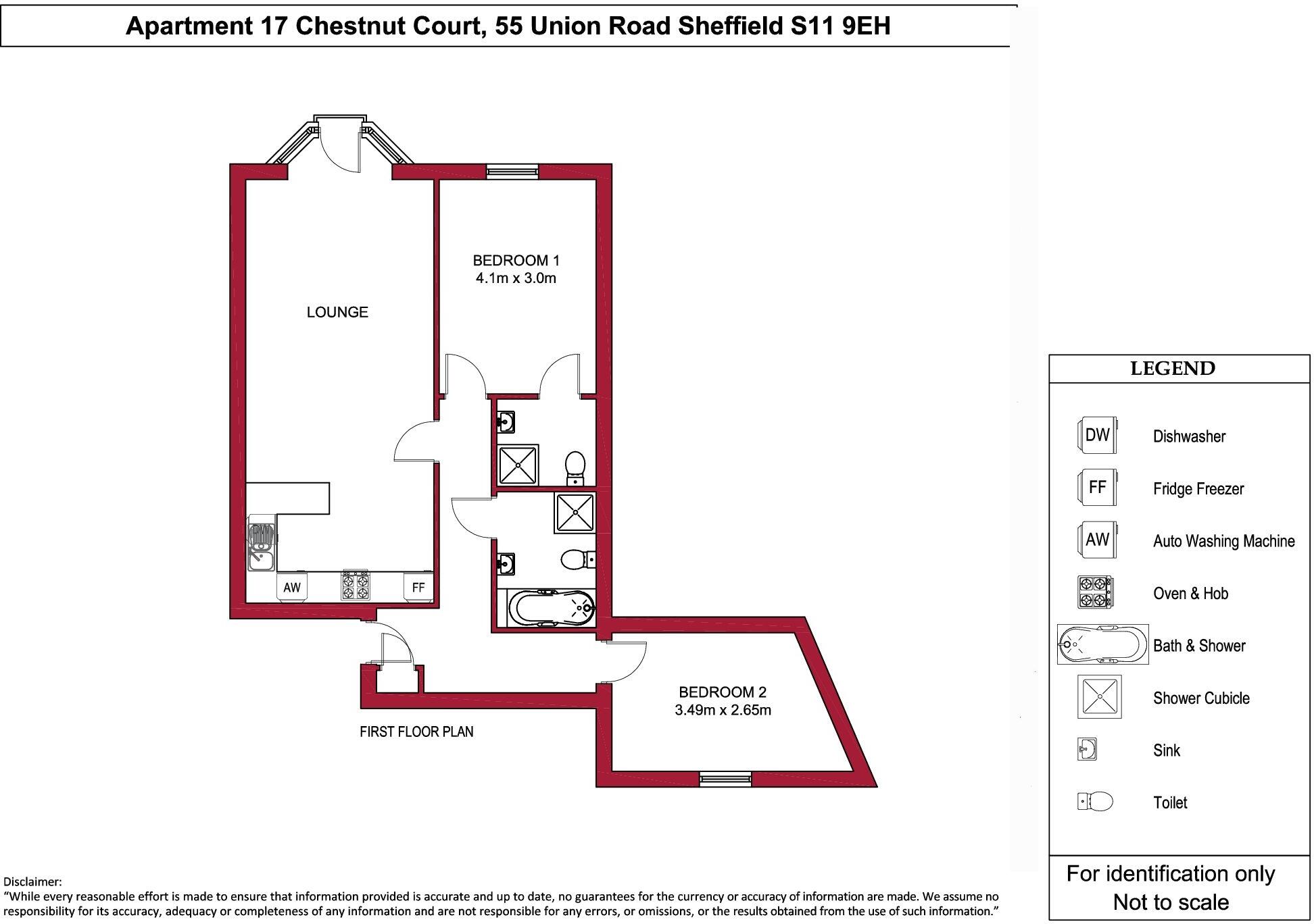 Chestnut Court, Union Road, Nether Edge, S7 floorplan