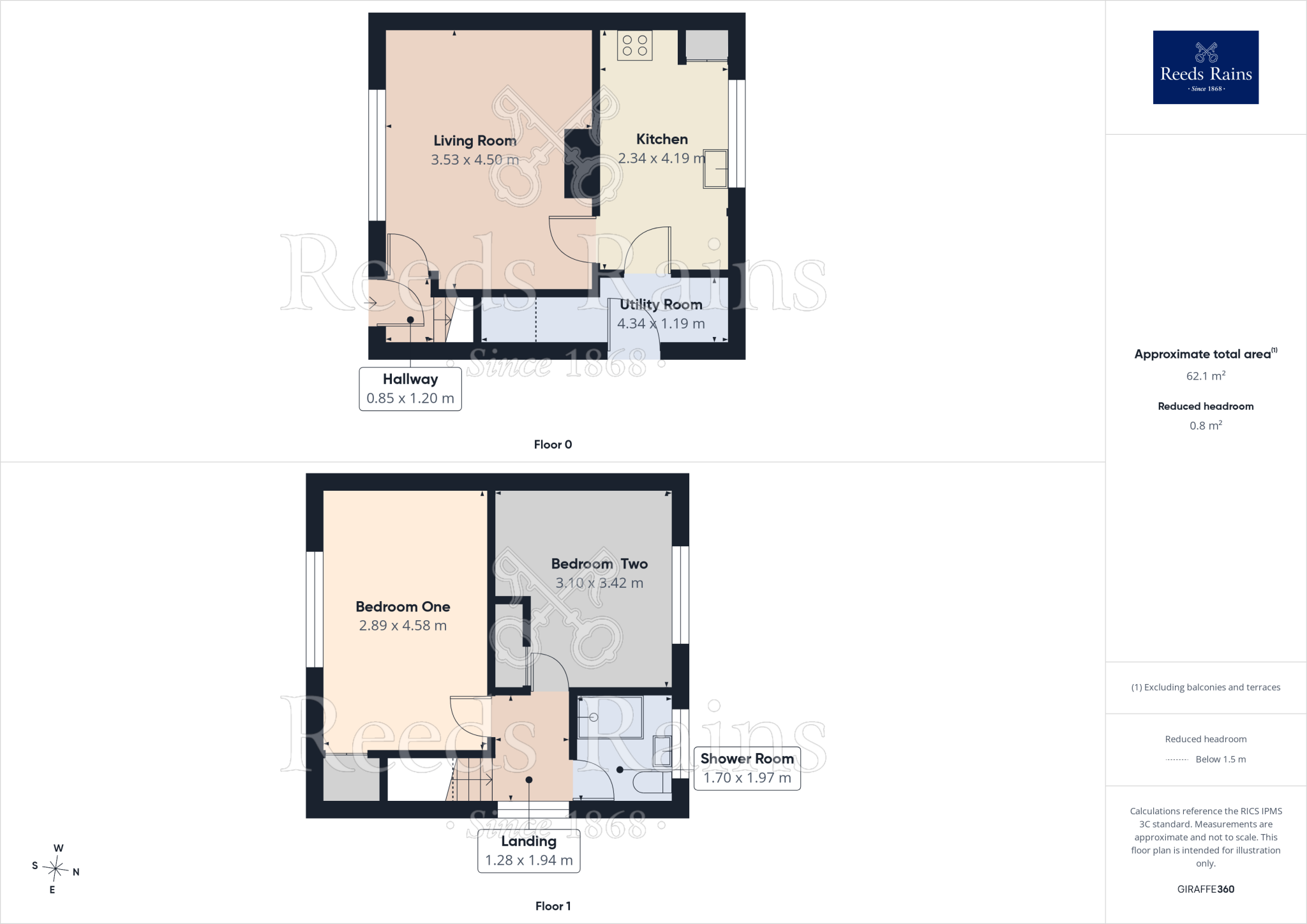 Zamor Crescent, Thurcroft, Rotherham, South Yorkshire, S66 floorplan